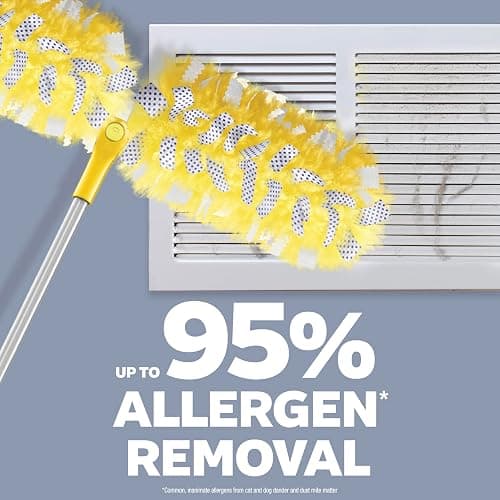 Swiffer Duster Kit with 6 ft Super Extendable Handle, Heavy Duty Starter Kit with 8 Refills thumbnail 4