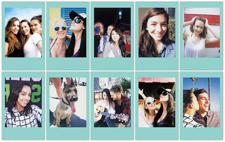 Fujifilm Instax Mini Sky Blue Film - 10 Exposures thumbnail 4