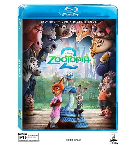 Zootopia 2 - BD/DVD Combo + Digital - Image 1
