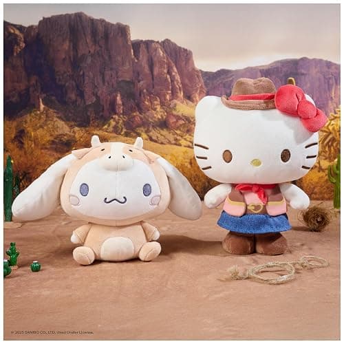 GUND Sanrio Official Hello Kitty and Friends Cinnamoroll Rodeo Bull Plush, Collectible Plush Toy, Bull Stuffed Animal for Ages 1 and Up, 6” thumbnail 7