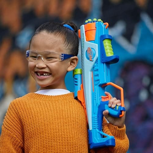 Elite Junior Rookie Pack, Easy Play Toy Foam Blaster, 32 Nerf Elite Darts, 4 Targets, Nerf Blasters for Kids Outdoor Games, Ages 6 & Up (Amazon Exclusive) thumbnail 5