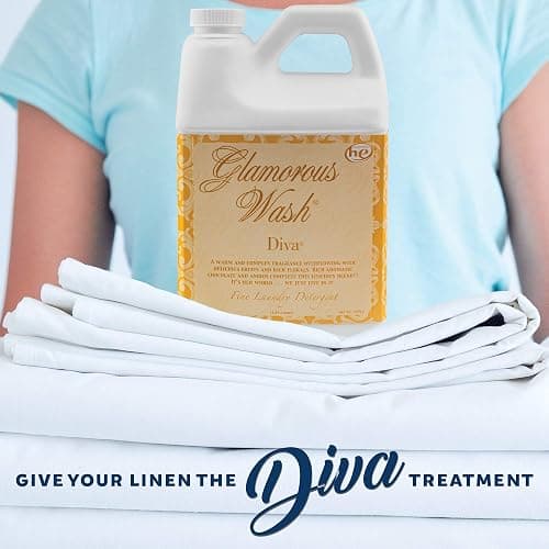 Tyler DIVA Glamorous Wash Laundry Detergent- 1/2 Gallon - With Olivi Stain Remover Pen - Fresh Scented Sachet - Laundry Detergent - For Washing Clothes, Linen, Lingerie, Expensive Fabric, Sheets thumbnail 6
