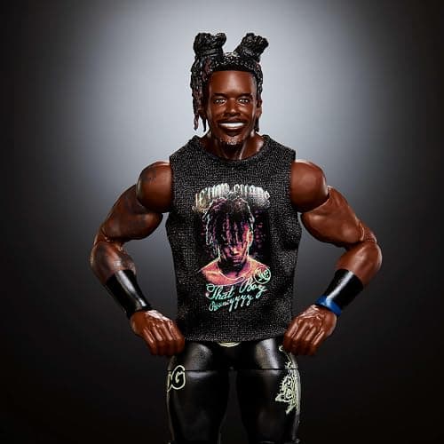 Mattel WWE Elite Jevon Evans Action Figure & Accessories | Series #126 Set, 6-inch Collectible Jevon Evans with 25 Articulation Points & Swappable Hands​​ thumbnail 3