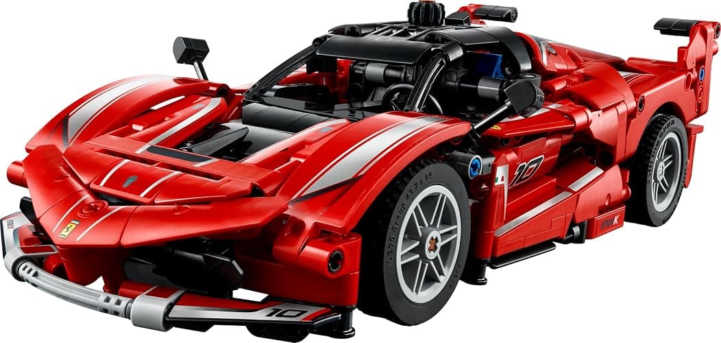 LEGO Technic Ferrari FXX K Race Car Toy - Play & Display Model Building Kit with V12 Engine, Differential and Moving Pistons - Motorsports Gift for 10+ Year Old Boys - 42212 thumbnail 10