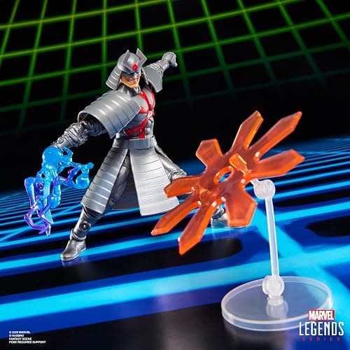 Marvel Legends Series Gamerverse Wolverine vs Marvel's Silver Samurai, Retro Video Game -Inspired Collectible 6-Inch Action Figures thumbnail 4