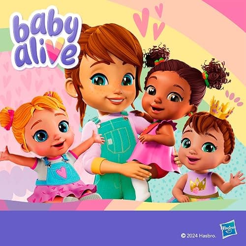 Baby Alive Super BFF Katie Kat Black Hair Dress Up Baby Doll Playset, 11 Inches, Toys for 3 Year Old Girls & Boys & Up (Amazon Exclusive) thumbnail 12