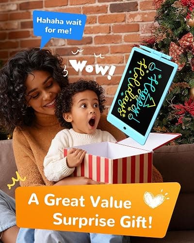 KOKODI LCD Writing Tablet, Gifts for 3 Years Old Boys and Girls，10 Inch Colorful Doodle Board Drawing Tablet, Erasable Reusable Electronic Drawing Pads, Educational and Learning Toys for Kids thumbnail 7