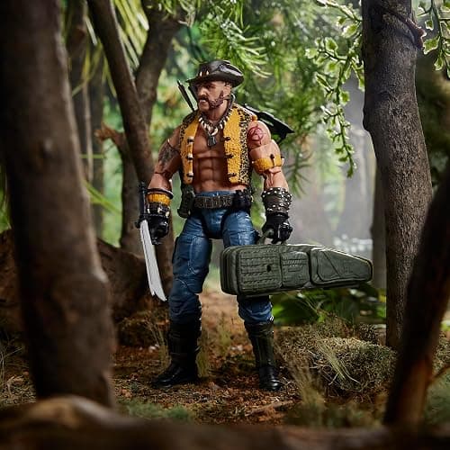 G.I. Joe Classified Series #125, Dreadnok Gnawgahyde and Pets Porkbelly & Yobbo, Collectible 6-Inch Action Figure with 16 Accessories | G.I. Joe Classified 6 Inch Action Figure Deluxe - Dreadnok Gnawgahyde with Porkbelly & Yobbo #125 thumbnail 8