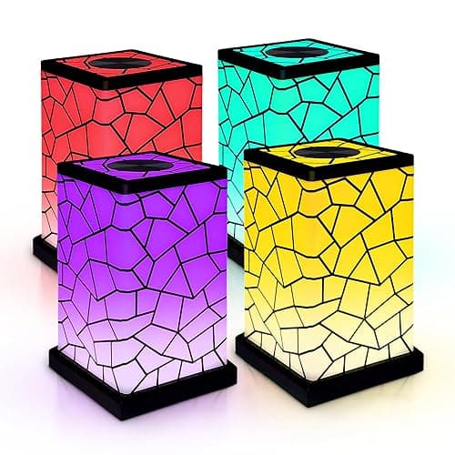 Friendship Lamp® Classic Design - Best Friend Lamps Wi-Fi Touch Lamp LED Light for Long-Distance, Connection, Relationship, Friendship, Gift, Over 200 Colors, App Setup - Set of 4 - Image 1