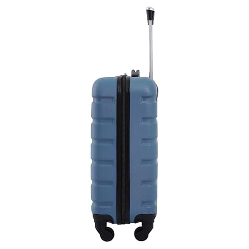 Wrangler Hardside Spinner Luggage, Blue Heaven, Carry-On 20-Inch thumbnail 3