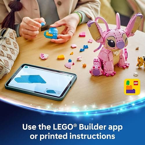 LEGO Disney Angel Lilo & Stitch Kids Toy - Room Decor and Building Set for Girls and Boys, Ages 9+ - Birthday Gift Idea for Young Fans Who Love Stitch Stuff and Learning Toys - 43257 thumbnail 6