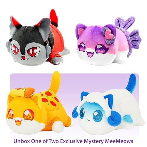 Aphmau 6” MeeMeow Plush 3-Pack, Friends Surprise Box That Includes 2 Friends + 1 Exclusive Mystery, Official Merch thumbnail 6