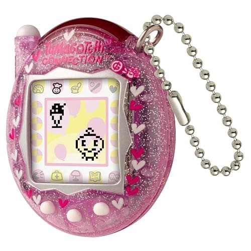 TAMAGOTCHI Bandai Connection Mascota Digital Carcasa Rosa con Purpurina Mascota Virtual Juguete Electrónico Con Conexión Infrarroja Para Diversión Compartida | Juguetes Para Niños Para Niñas Y Niños thumbnail 2