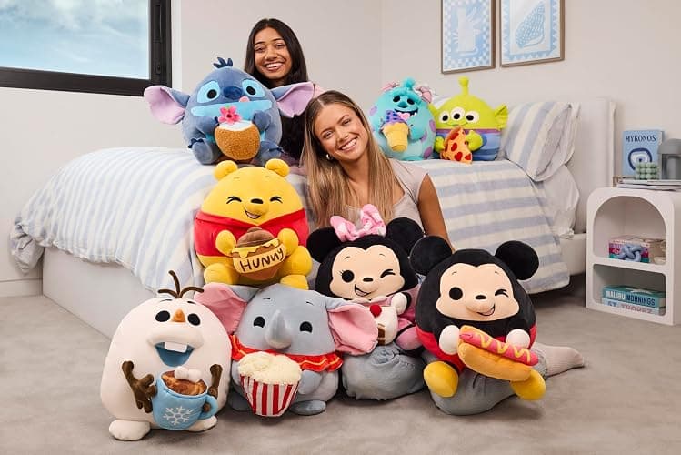 Snackles Disney 14-inch Plush (Stitch) by ZURU, Plush with Snack Accessory thumbnail 2