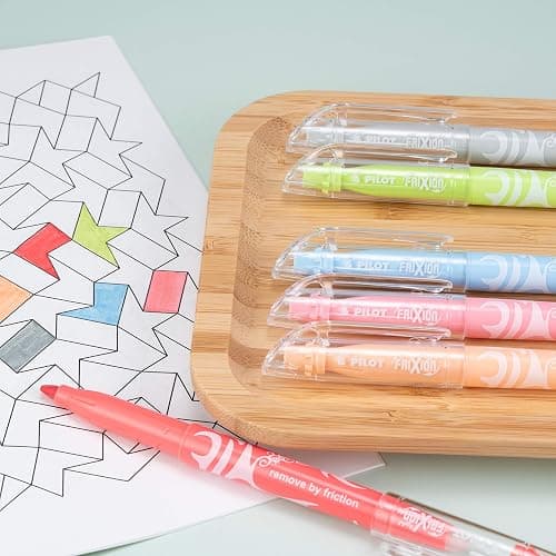 Pilot FriXion Light Pastel Collection Erasable Highlighters, Chisel Tip, Highlighter Pens, Assorted Color Inks, 5-Pack thumbnail 7