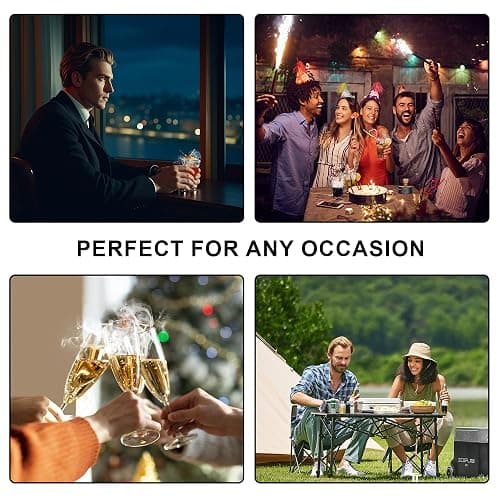 Electric Cocktail Smoker Kit with Torch – Smoked Whiskey Infuser Set with Wood Chips, Ideal Old Fashioned Kit, Whiskey Smoker Gift for Men, Dad, Bourbon Lover (No Butane) thumbnail 7