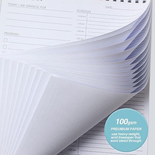 24 Hour Daily Planner - To Do List for Work & Personal Life, Productivity Everyday Planner, Daily Schedule, 6.5 x 9.8 thumbnail 6