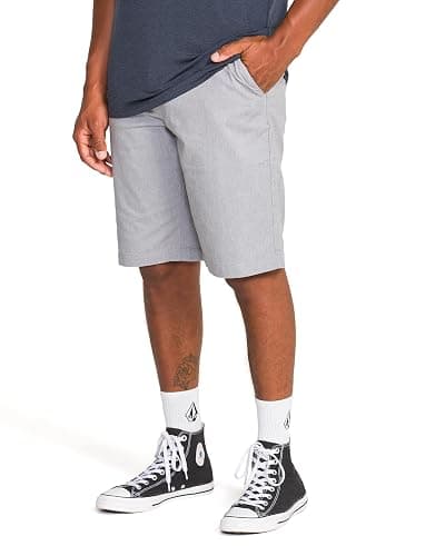 Volcom Mens Vmonty Chino Shorts – 22” Outseam, Relaxed Fit, Durable Cotton Fabric thumbnail 2