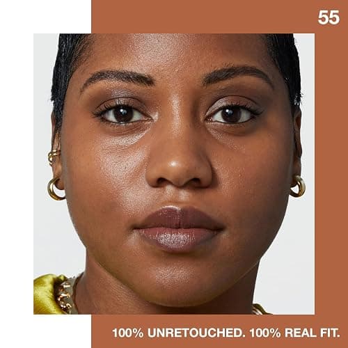 Maybelline Fit Me! Full Coverage Concealer, Matte & Poreless Ultra Blendable, Shade: 55 Hazelnut, 6.8 ml thumbnail 3