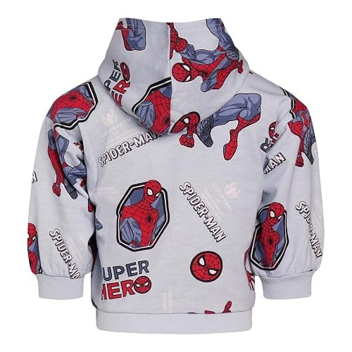 Magic Threadz Disney Clothes Baby Boys Fleece Hoodie & Pants Outfit Set – Mickey Mouse, Toy Story & Spiderman (12M–24M) thumbnail 3