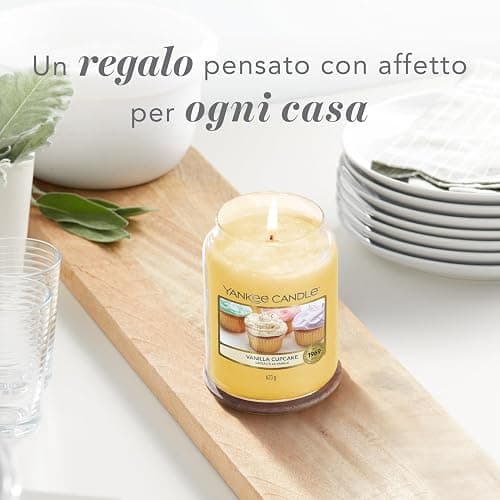 Yankee Candle Candela profumata in giara grande | Cupcake alla vaniglia | Durata Fino a 150 Ore | Regali per donne thumbnail 6