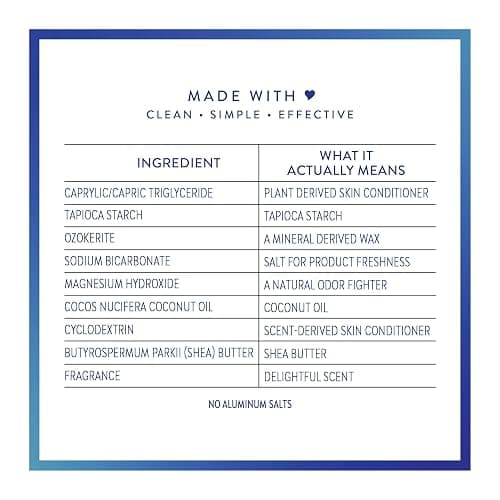 Native Deodorant Contains Naturally Derived Ingredients, 72 Hour Odor Control, Deodorant for Women and Men, Aluminum Free, Coconut & Vanilla 2.65oz thumbnail 11