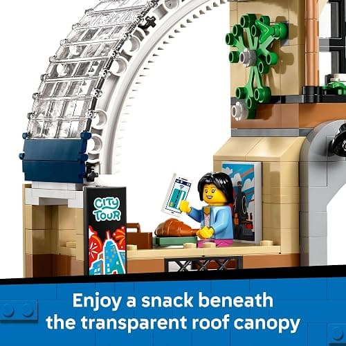LEGO City Central Train Station Building Toy - Multi-Level Pretend Play Set for Boys & Girls, Ages 7+ - Building Blocks for Kids - Gift Idea for Christmas - 60469 thumbnail 5