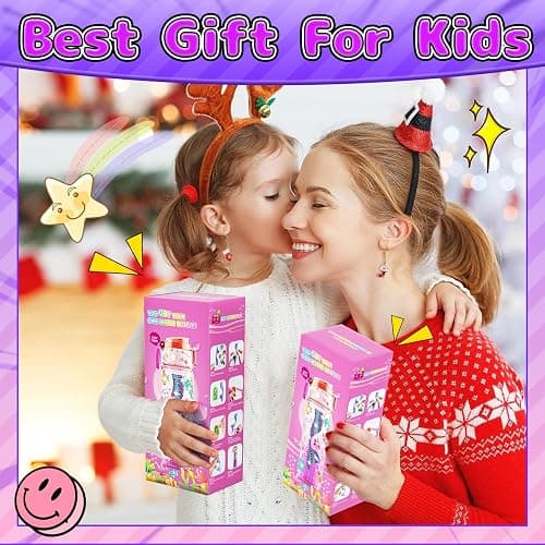 Decorate Your Own Water Bottle Kits for Girls Age 4-12, Unicorn Toys for Girls Age 4-6 Painting Crafts Kit, Clay Beads Bracelet Making Kit, Birthday Gifts Toys for Ages 6-12 (Unicorn) thumbnail 6