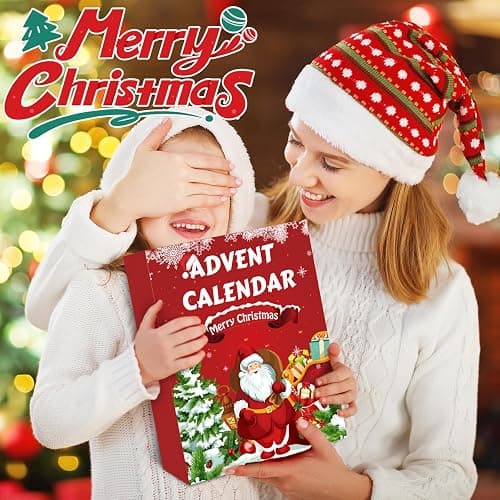 Advent Calendar 2026, 24 Days of Christmas Countdown Calendar | Including 24 Kawaii Squishies Toys, Surprises Sensory Fidget Toys for Kids & Adult, Christmas Party Favors Squeeze Gift thumbnail 6
