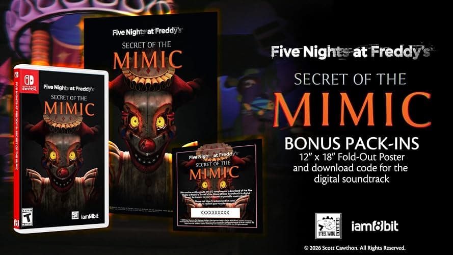 Five Nights at Freddy's: Secret of the Mimic - Nintendo Switch thumbnail 2