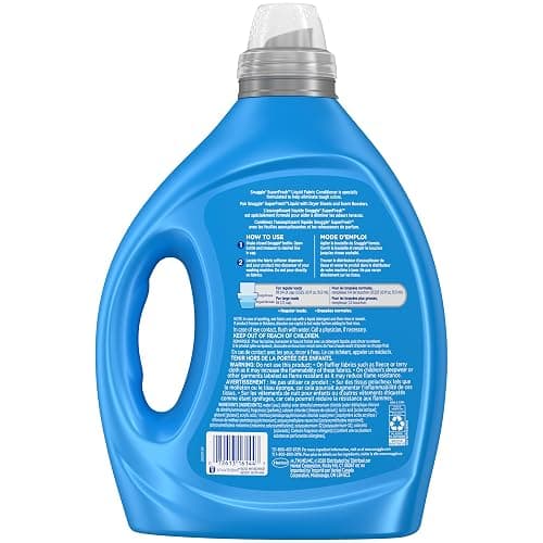 Snuggle Liquid Fabric Softener, SuperFresh Spring Burst, Eliminates Tough Odors, 2X Concentrated, 150 Loads (size may vary) thumbnail 6