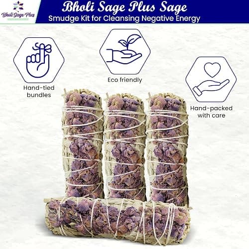 Lavender w/ white sage cleansing incense  thumbnail 3