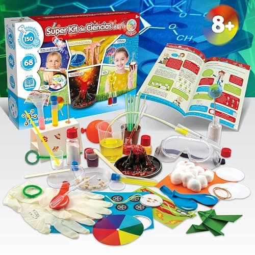 Science4you Súper Kit de Ciencias 150 Experimentos para Niños 8+ Años, Juguetes Educativos Stem, Juegos de Ciencias, Manualidades y Regalos para Niñas y Niños 8 9 10 11 12+ Años thumbnail 4