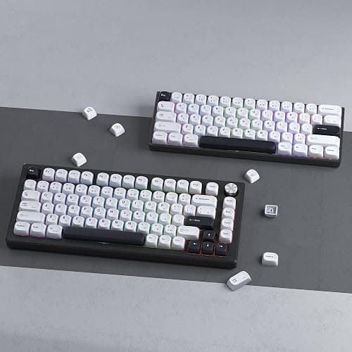 HITIME XVX PBT Keycaps - Japanese White MOA Dye-Sublimation Set for 61/64/68/84/87/100/104/108 Cherry MX Mechanical Keyboard - Bow thumbnail 5