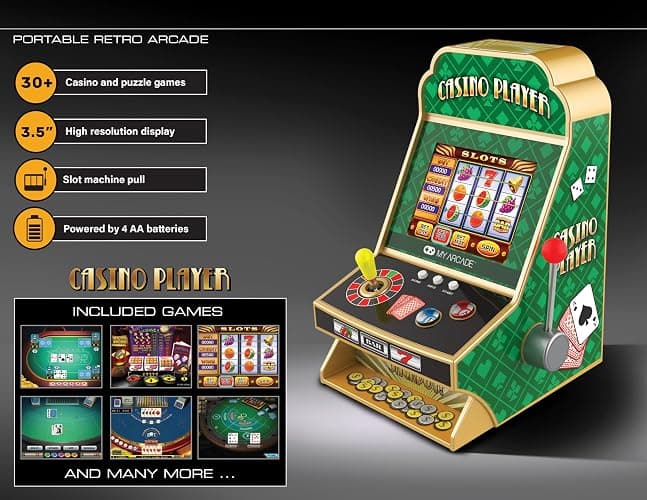 My Arcade Casino Player: Retro Arcades, Slot Machine, Casino Games, Poker Games, Blackjack, Roulette, Includes Over 30 Games thumbnail 5