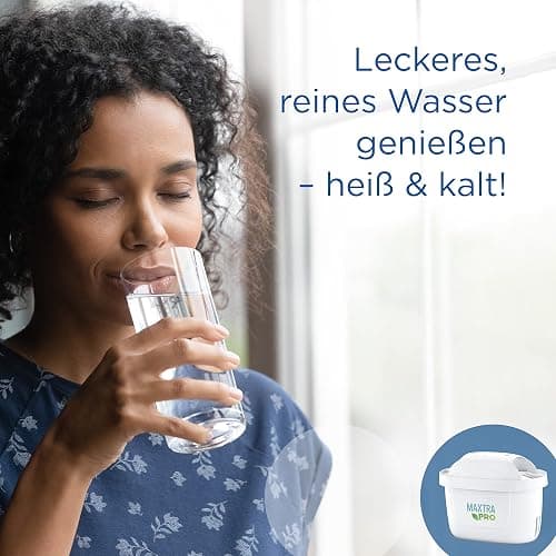 BRITA Wasserfilter Kanne Marella blau (2,4l) inkl. 3x MAXTRA PRO All-in-1 Wasserfilterkartusche – Filter zur Reduzierung von Kalk, Chlor, Blei, Kupfer & geschmacksstörenden Stoffen im Wasser thumbnail 9