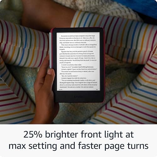 Amazon Kindle Kids 16GB (newest model) - If it breaks, we will replace it, includes ad-free books - Kids read an average of 1+ hour per day with Kindle -  Unicorn Valley thumbnail 6