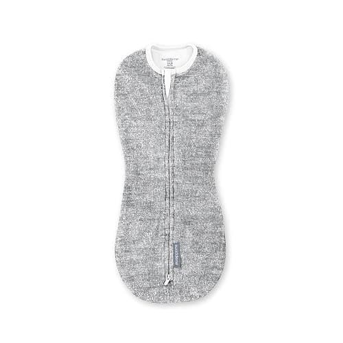 SwaddleMe by Ingenuity Compression Swaddle Pod, Two-Way Zipper for Easy Changes, Improves Sleep & Calms Startle Reflex, 0-2 Months, 2-Pack - Dino Jam - Dino Jam thumbnail 16