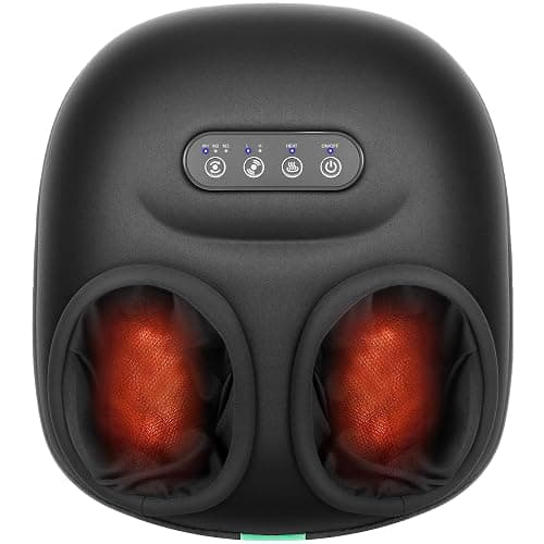 Medcursor Foot Massager Machine with Heat, Rolling, Deep Kneading, Shiatsu Foot Massager for Delivers Pain Relief, Tired, Plantar Fasciitis, Gift for Women Mom Men Fits Up to 13" - Image 1