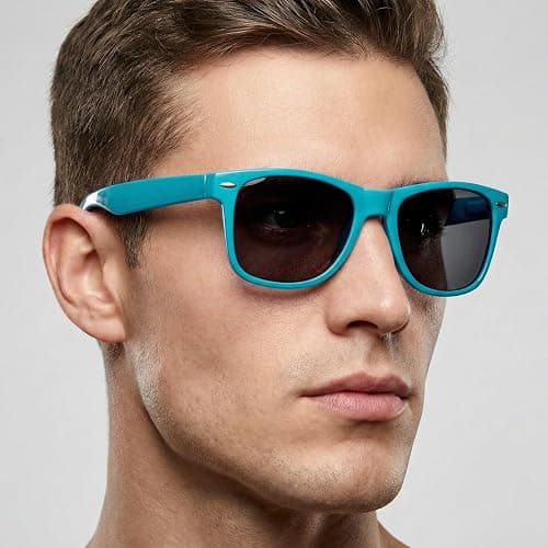 Komonee Drifter Sunglasses UV400 Protection Classic Style Retro Sun Shades Eye Glasses Unisex For Men Women Travel & Fashion – Lightweight Frame Fashion Eyewear for Outdoor Activities thumbnail 2