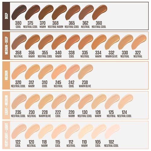 Maybelline Fit Me Matte + Poreless Liquid Oil-Free Foundation Makeup, Natural Beige, 1 Count (Packaging May Vary) thumbnail 3