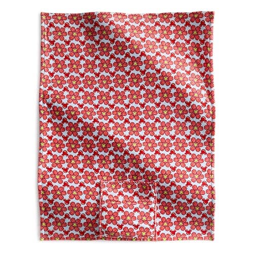 Vera Bradley Women's Disney Fleece Plush Travel Blanket, Mickey Meadow Daisy, One Size thumbnail 2
