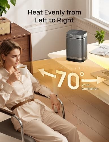 BEDROOM: Portable Space Heater thumbnail 7