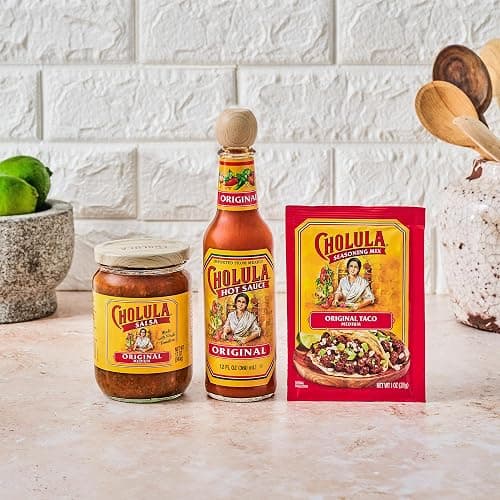 Cholula Hot Sauce, Original, Product of Mexico, Blend of Arbol & Piquin Peppers with Signature Spices for Eggs, Rice, Tacos, Huevos Rancheros & More, 12 fl oz thumbnail 21