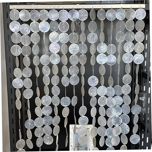 Capiz Shells - 100PCS 2 Inch Round Shells with Holes, Polished Natural for Crafting Jewelry Making DIY thumbnail 3