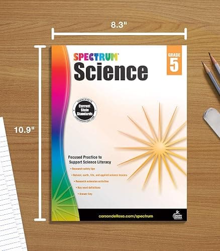 Spectrum Grade 5 Science Workbook, Natural, Earth, Life Sciences, and More With Scientific Research Activities and Safety Tips, Classroom or Homeschool Curriculum (Volume 57) thumbnail 7