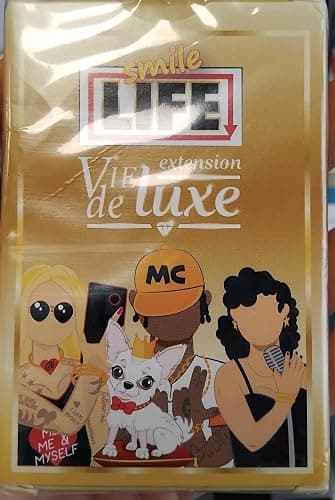 Smile Life : Vie de Luxe - Extension | 60 Cartes | Humour & Stratégie | 2 à 6 Joueurs | Dès 12 Ans | Nécessite Le Jeu de Base | Blackrock Games, Bleu thumbnail 8