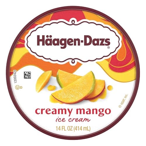 Haagen-Dazs Ice Cream, Mango, 14 oz (Frozen) thumbnail 8