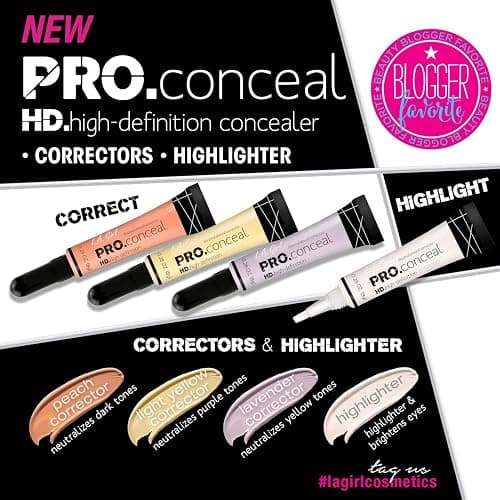 L.A. Girl Pro Conceal HD Concealer, Highlighter, 7,9 g thumbnail 4