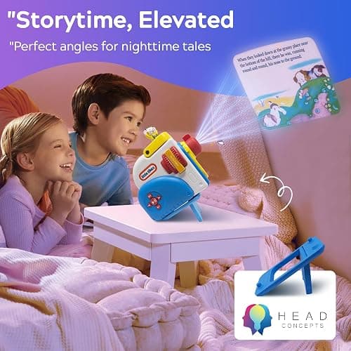 Adjustable Projector Stand for Story Dream Machine – 3-Position Base Cradle Holder – Secure Fit for Story Dream Books, Compact Toy Storage Solution, Compatible with Little Tikes Projector thumbnail 4